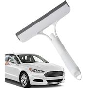 Finestra squeegee-strumento di pulizia della doccia per senza strisce, design portatile ergonomico con lama di gomma resistente, detergente multi-superficie per finestre, specchi e uso del bagno