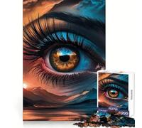 Finestra sull'anima - Puzzle da 1000 pezzi per adolescenti - Allenamento mentale, evasione consapevole, bordi definiti, regalo stagionale (38x26cm)