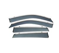Finestra Visiera Deflettore Visiere Ombra Sole Protezione Pioggia Per Mitsubishi Per Outlander 2016-2020 Fumo Copertura Scudo Tenda Trim Deflettori D'aria Antiturbo Auto