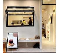 Finestre di alluminio della casa mobile, resistente alle intemperie che fa scorrere & la doppia finestra appesa piegante, chiusura sicura, grado commerciale, progettazione del supporto di vampata