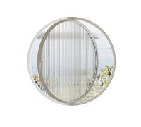 Finestre di ventilazione rotanti in vetro a 360° - Oblò di ricambio in lega di alluminio per decorazione domestica, maniglie incluse