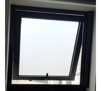 Finestre pensili con serratura e vetro temperato satinato, dimensioni personalizzate per la sostituzione di case mobili e casa