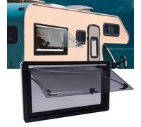 Finestre per roulotte con zanzariera - finestra a spinta per camper e camper - Finestre display durevoli per veicoli roulotte