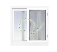 Finestre Scorrevoli Orizzontale 30 40 50 60 70 80 90 100cm Finestre Scorrevoli In Alluminio Con Zanzariera Rimovibile, Vetro Temperato Per Cantina, Pollaio, Bagno(Bianca,66x30cm)