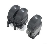 Finestrini 10 Pin per Twingo II 2007-2014 Finestrini 10 Pin | Controllo anteriore e posteriore, plastica ABS nera, montaggio diretto, compatibilità veicolo specifica
