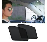 Finestrini Laterali Parasole per Auto per Renault Captur Ⅱ 2019 2020 2021 2022 2023, Tenda Parasole Magnetica Termoisolante Traspirante, Protegge Passeggeri e Bambini,2PCS Front Side