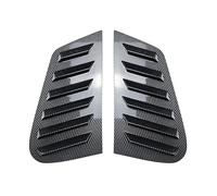 Finestrini Laterali Posteriori Spoiler Per VW Per Golf 4 Per MK4 1997-2006 Lunotto Posteriore Feritoia Parasole Cieco Copertura Lato Esterno Accessorio(Glossy Black)