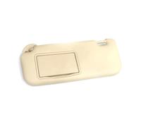 Finestrini Posteriori Parasole Visiera per auto Parasole Pannello frontale interno Specchio per il trucco Lato conducente Passeggero Sole destro sinistro(Beige Copilot)