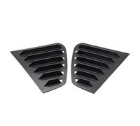 Finestrini Spoiler Per GOLF 7 Per GOLF 7.5 Per MK7/7.5 Per GTI Per GTD Per R 2PCS Auto Finestra Posteriore Shutter Cover Trim Feritoia Laterale(Black)