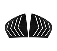 Finestrini Spoiler Per Serie 5 Per E60 2004 2005 2006 2007 2008 2009 2010 Auto Triangolo Posteriore Finestra Ombra Spoiler Bodykit Feritoie(Gloss Black)