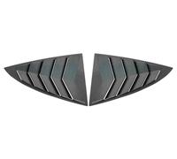 Finestrini Spoiler Per Tesla Per Modello 3 2017-2023 Auto Coppia Triangolo Posteriore Finestra Feritoia Otturatore Trim Feritoie Copertura Spoiler(Carbon Fiber Look)