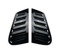 Finestrini Spoiler Per VW Per Polo 9N 2001-2009 UNA Coppia Finestra Ventilazione Laterale Posteriore Scoop Feritoia Copertura Lucido Cieco Otturatore(Glossy Black)