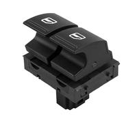 Finestrino Pulsantiera Controllo 4Pin Elettrico Porta Finestra Doppio Interruttore di Pulsante di Controllo Lato Guida Per VW Per Golf MK5 Caddy 2K Per Passat B6 per Seat Ibiza Leon Interruttore Contr