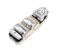 Finestrino Pulsantiera Controllo A2059056811 Console pulsante interruttore di controllo finestra principale di alimentazione per W205 S205 X253 C200 C300 C350 C63 per AMG Alzavetro Auto(Beige)