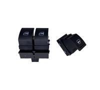 Finestrino Pulsantiera Controllo Conducente Passeggeri Auto Finestra di Controllo Interruttore di Controllo 2 Porte Per SEAT ALTEA LEON TOLEDO 2002-2016 1K3959857A, 2K0959857A Alzavetro Auto(Set)