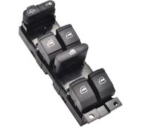 Finestrino Pulsantiera Controllo Pulsante interruttore controllo alzacristallo elettrico per Bora per Jetta per Golf per MK4 per Seat per Leon 3BD959857 Alzavetro Auto(Window)