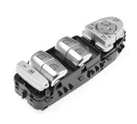 Finestrino Pulsantiera Controllo Pulsante interruttore controllo finestra principale per classe W205 S205 X253 per AMG 2059056811 2059051713 Alzavetro Auto(Black-switch)