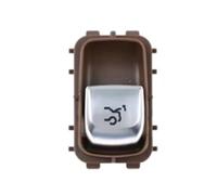 Finestrino Pulsantiera Controllo Pulsante interruttore controllo finestra principale per classe W205 S205 X253 per AMG 2059056811 2059051713 Alzavetro Auto(Brown-button)