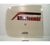 FINESTRINO VETRO LATERALE POSTERIORE DX ORIGINALE ADATTO A PEUGEOT 205 3 PORTE S