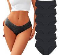 FINETOO Slip Donna Senza Cuciture, Mutande Donna Senza Cuciture, Invisibili, Comodi, Copertura Completa, Sexy, Porosità,Taglie S-XL