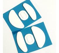 FineUsea Piedini per mouse con bordi arrotondati e curvi, compatibili con Steelseries Aerox 3, Aerox 5, Aerox 9, piedini di ricambio per mouse wireless da gioco, scorrevolezza liscia, aggiornamento