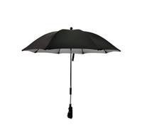 FINEVERNEK Ombrellino Passeggino Universale, Ombrellino Parasole Passeggino Anti UV 50+, Ombrello Parasole Passeggino con Un Manico, Ombrellone per Passeggino per Carrozzina e Passeggino, Nero