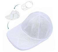 FINEVERNEK Rondella per Cappelli da Baseball, Supporto Pieghevole, Pulitore per Cappelli da Baseball per Lavatrice e Lavastoviglie Gabbia per la Pulizia