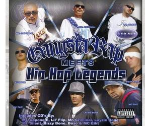 Fingazz Gangsta Rap Meets Hip-Hop Legends (CD)
