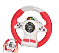 Fingendo di giocare al volante, giocattoli simulati del volante | Gioca a giocattoli di simulazione del volante dell'automobile,Portachiavi del volante dell'automobile con rotazione di 360 gradi per