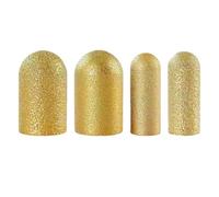 Finger Bit, Milling Head, 4X Arc Stone Grinding Tool, Marble Ceramic Porcelain Hole Enlarger with Heavy Duty Build, Industrial Gear for Construction Beginners Professionals