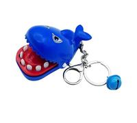 Finger Bite Toy - Divertente morso di catene di chiavi di animali a forma di coccodrillo | Interactive Kids 'Gag Toy, regalo portatile per feste e S