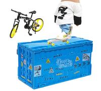 Finger Board Skate Park - Kit di allenamento per dita in ABS, migliora la coordinazione delle dita e le abilità di pattinaggio, per l'allenamento dei bambini e il gioco in famiglia a casa