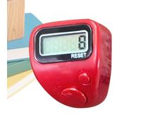 Finger Clicker Contatore Cinque Digitali Display Silenzioso | Clicker manuale conteggio per lavoro a maglia per biblioteca Golf sport allenamento beni conteggio maglieria uncinetto pesca