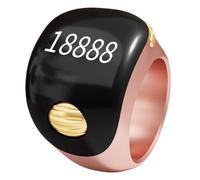 Finger Counter - Multipurpose 5 Digit Finger Clicker Counter With Electronic Digital Display | Prayer Counting Tool, Rotating Digital Tasbeeh Portable For Meditation, Relaxation And Active Fingers