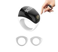 Finger Counter Ring - Wireless Digital Counting Device, regolabile indossabile con schermo a LED, 1 Touch Step and Activity Monitor per Hiking Running Fitness, Smart Fitness Accessory