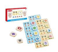 Finger Counting Board - Early Educational Toy, Manipolative matematica didattica | For Boys Girls Home School Playroom Homeschooling Summer Camp Kindergarten Prescolare Compleanno Vacanze
