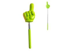 Finger estendibile - 28,35 pollici (28,35 pollici) Extra Large Slow Rebound Reading Aid | Pointer Baton for Teacher Presenter. Pu metallo, colore casuale.