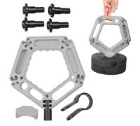 Finger Exerciser, Compact Hand Strength Trainer, Multifunctional Grip and Finger Resistance Tool, Comfort Tension Control, Fitness Therapies Gear for Youth Teens Grandma Grandpa Wife Men Women