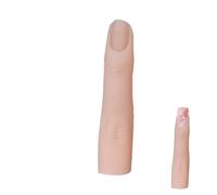 Finger Finte - Pratica Le Dita Per Le Chiodi In Acrilico | Finger Flessibile Bendable Nail Training For Manicure & Pratica | Modello Di Falso Mobile Fingerr Per La Visualizzazione In Gel, Ac
