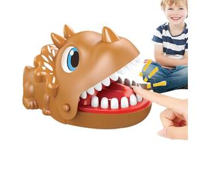 Finger Game - Emozionante risposta a gioco + denti di Figura bocca di drago, gadget da tavolo con scacchiera triangolare, kit attività novità per riunioni di famiglia |