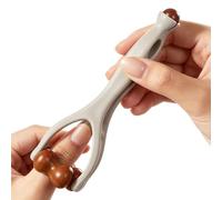 Finger Massage Roller, Y-Shaped Wood Bead Portable Ergonomic Tool, Hand Mus