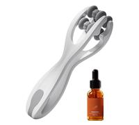 Finger Massage Tools, Double Row Massages Rings, 6.3x1.42 Inches compact Handheld Fingers Exerciser for Hand Relief, Portable Compact Design, Hands Exercisers