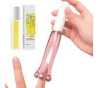 Finger Massager, Palm Relaxation Roller Tool, Manual Thumb Massage Stick for Stress Relief, Muscle, Work, Travel, Sports, Gym, Home, Kids, Adults, Daily Use, 7.09x1.3 Inches