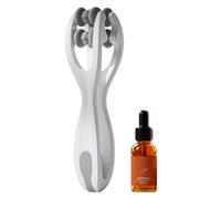 Finger Massager Roller, Double-Row Finger Hand Massage, Ease of Use Ensured, Exerciser Relief Tool for Sensory Stimulation, Handheld Massage for Men, Women, Adults, Travel and Home Use, 16x3.6cm