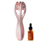 Finger Massager Roller, Double-Row Finger Hand Massage Exerciser, Sensory Handheld Tool for Adults, Portable Design Ideal for Circulation Improvement, and Muscle Relaxation