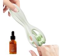 Finger Massager Roller, Double-Row Finger Hand Massage Exerciser, Sensory Handheld Tool for Adults, Portable Design Ideal for Circulation Improvement, and Muscle Relaxation