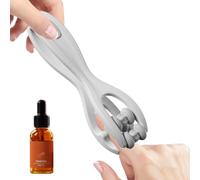 Finger Massager Roller, Double Row Hand Therapist Tool, Sensory Relaxation Device for Adults, Travel-Friendly Stress Relief for Home, Offices, Daily Use, 6.3x1.42 Inches