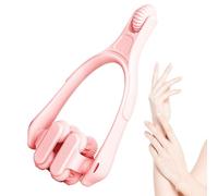 Finger Massager Roller, Thumb Massager, 5,51 x 2,95 x 0,98 Inches Compact Design Double Row Silicone Massage Tool, Portable Health Care Accessory for Wrist, Palm and Foot Comfort