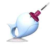 Finger Nail Polish Bottle Holder, Fingernail Polish Bottle Bracket Untippable, Non-Slip Silicone Nail Gel Stand for Women and Girls, Soft Anti-Spill for Salon, Home, Travel Use, Wearable