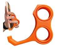 Finger Phone Holder, Smartphone Back Grip Mount, 3.15x3.07x0.59 Inches Ring Holders With Ergonomic Design, Secure Grips With Easy Use, Accessories For Camping Commuting Office Family Home And Travels